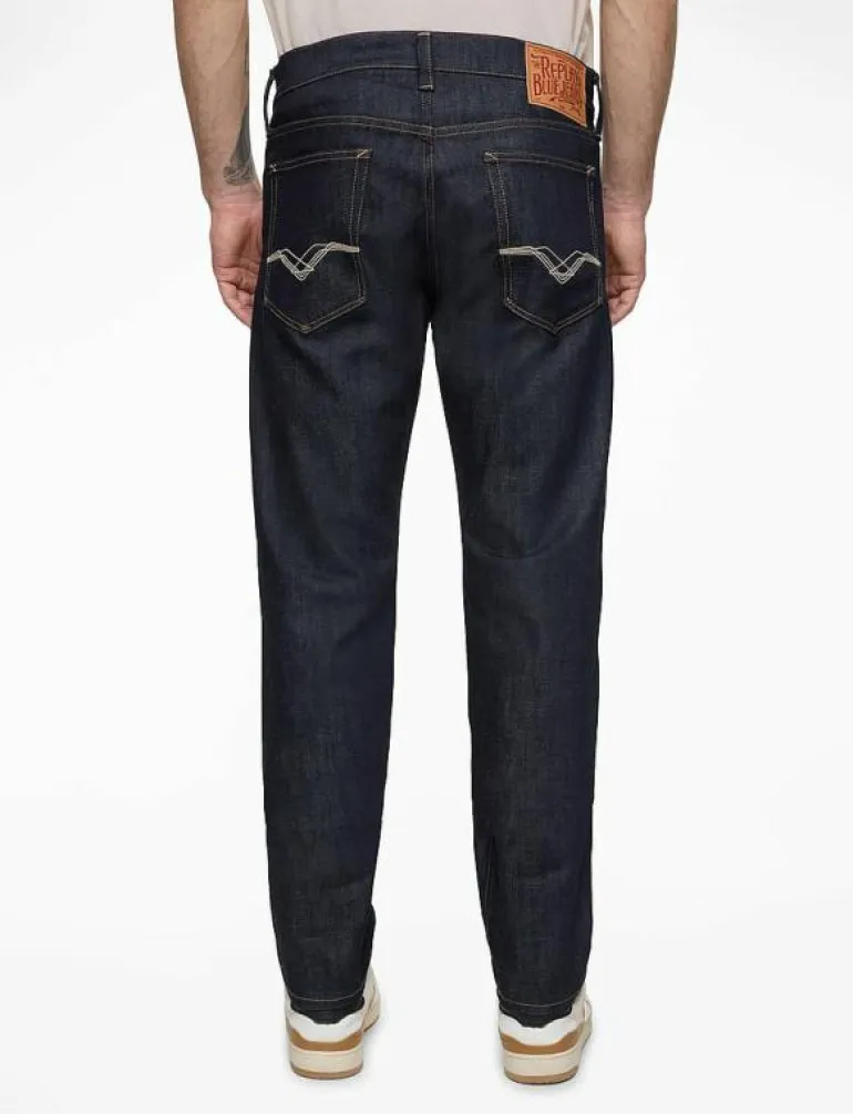NEAAL Trousers SLIM Royal Eagle - Slim jeans