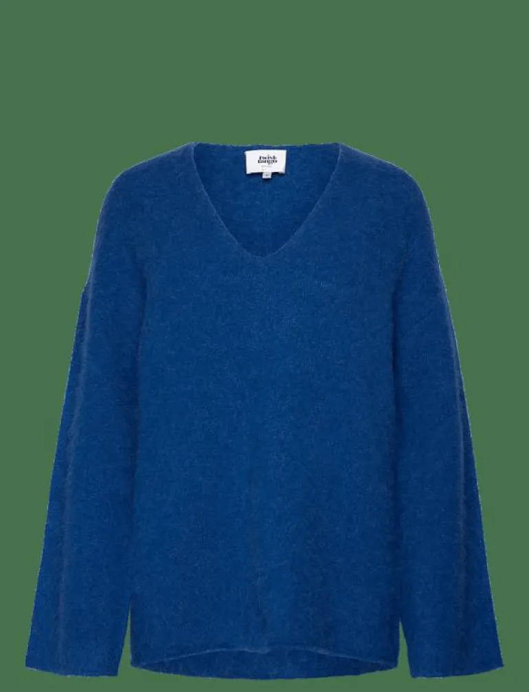 Nessia Knitted Sweater - Stickat
