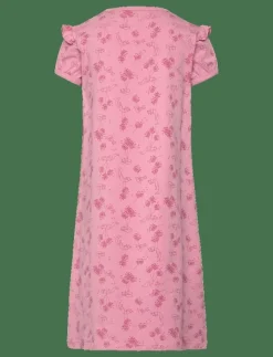Nightdress SS -AOP - Nattlinnen