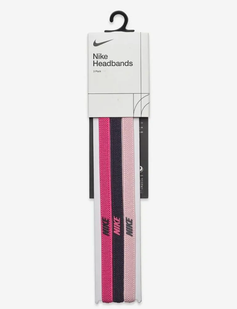 NIKE ELASTIC HEADBANDS 2.0 3 PK - Pannband