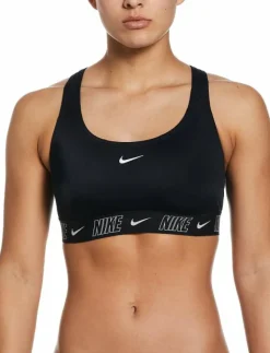Nike Logo Tape Racerback Bikini Top - Bikinis