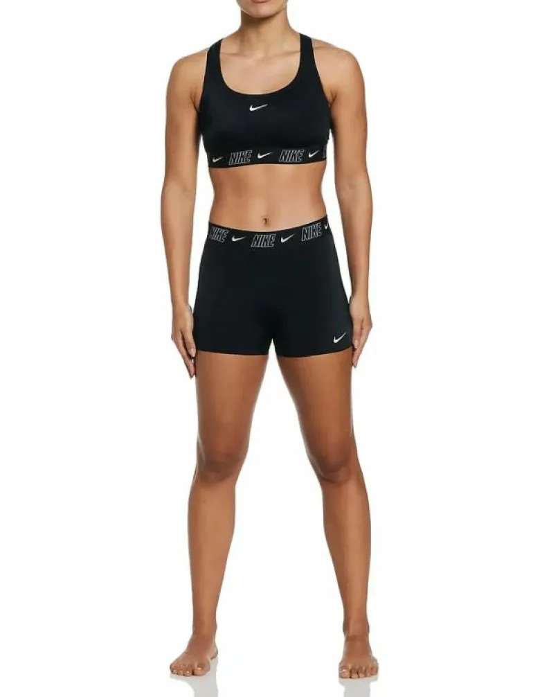 Nike Logo Tape Racerback Bikini Top - Bikinis