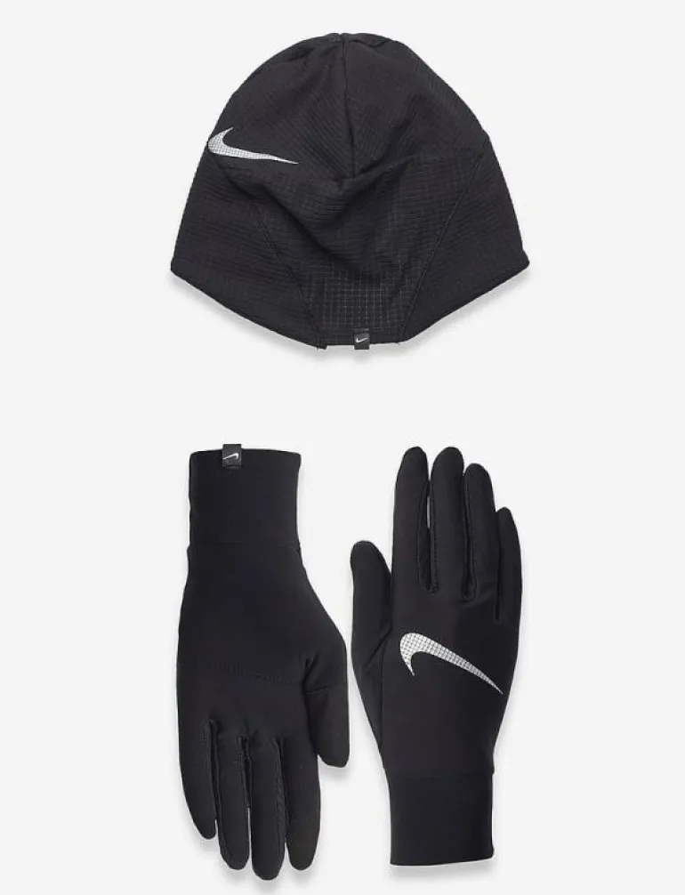 NIKE M ESSENTIAL HAT AND GLOVE SET - Löputrustning