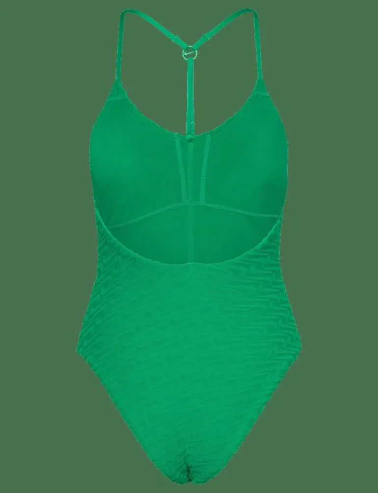 Nike Terry V Neck One Piece - Baddräkter
