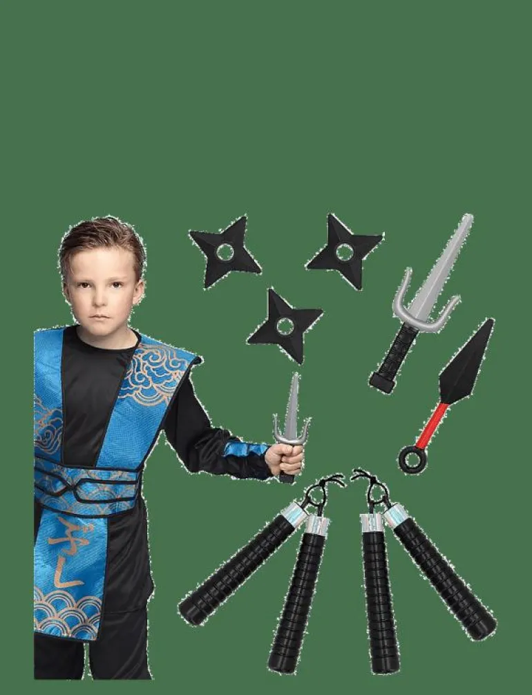 Ninjaaccessoarset - Maskeradtillbehör
