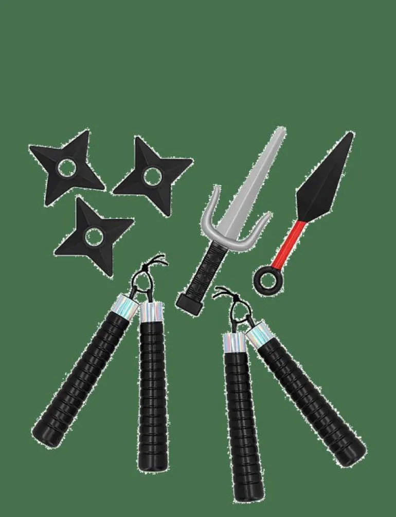 Ninjaaccessoarset - Maskeradtillbehör
