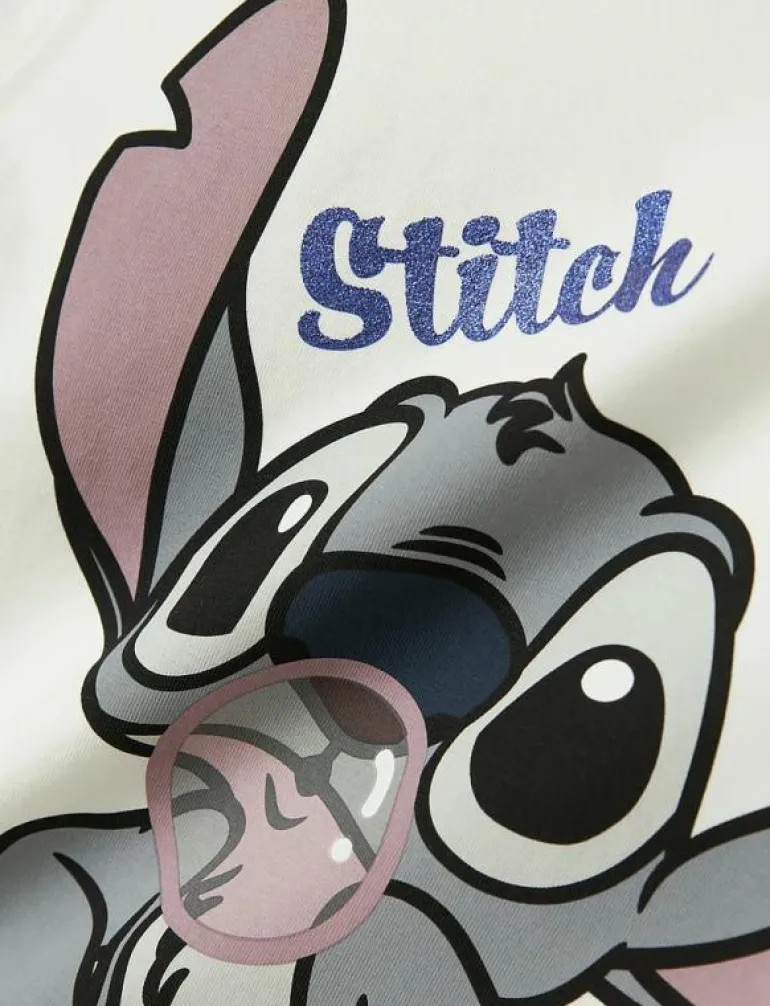 NKFAKUN STITCH SS NREG TOP BOX NOOS WDI - Kortärmade