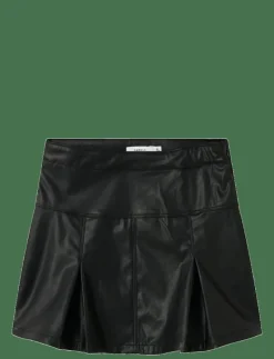NKFLINKA PU SKIRT - Kort kjol