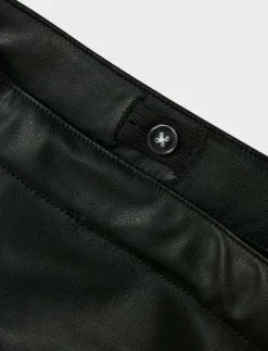 NKFLINKA PU SKIRT - Kort kjol