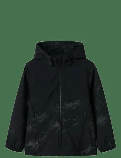 NKMALFA08 SOFTSHELL JACKET REF AOP FO - Jackor