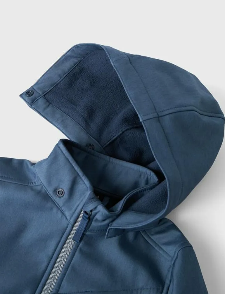 NKMALFA08 SOFTSHELL JACKET DYLAN FO - Skaljacka