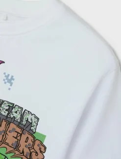 NKMJAHI MINECRAFT NREG SS TOP NOOS BFU - Kortärmade