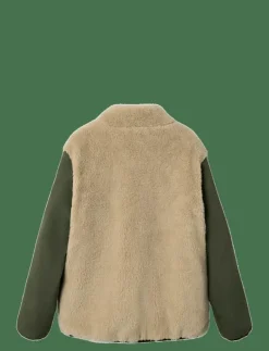 NKMMAGNUS SHERPA JACKET REV - Jackor