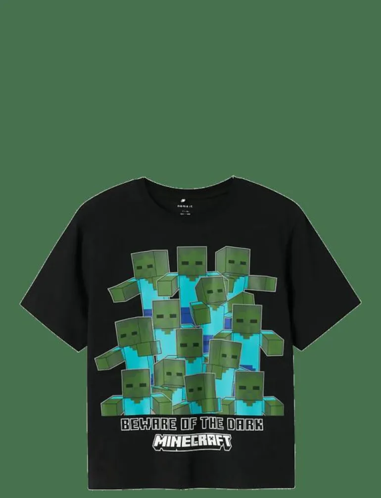 NKMSUMBA MINECRAFT SS NREG TOP BOX BFU - Kortärmade