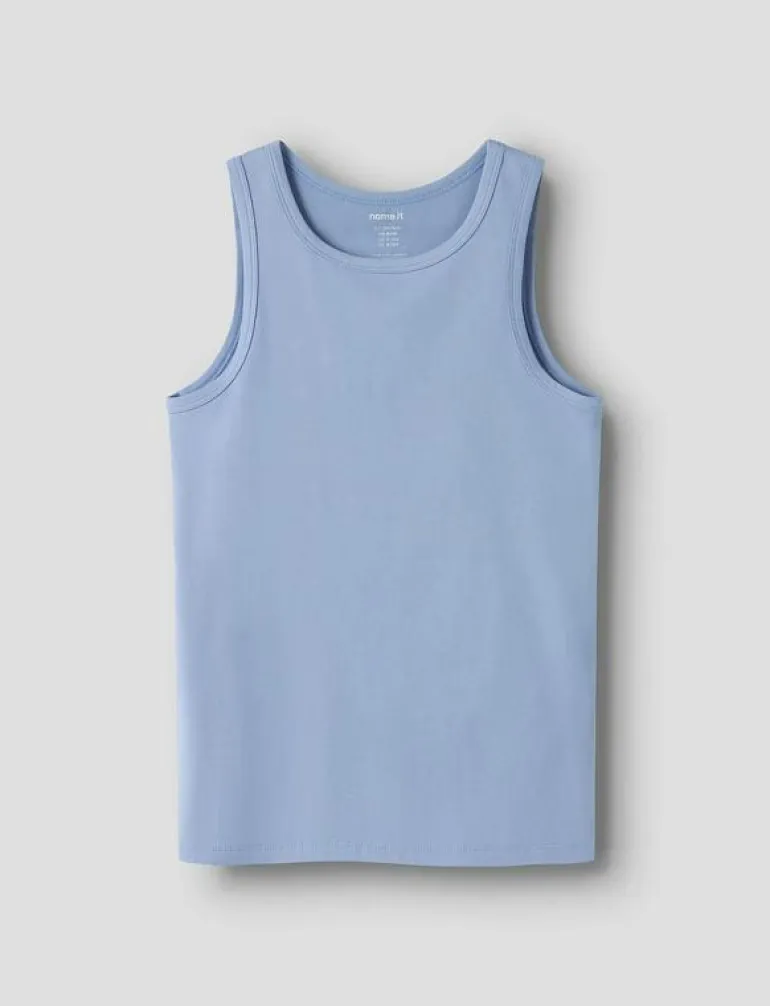 NKMTANK TOP 2P GREY SPACE NOOS - Överdelar