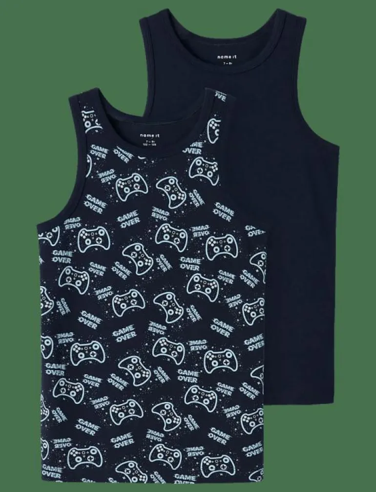 NKMTANK TOP 2P SAPPHIRE GAME NOOS - Ärmlösa