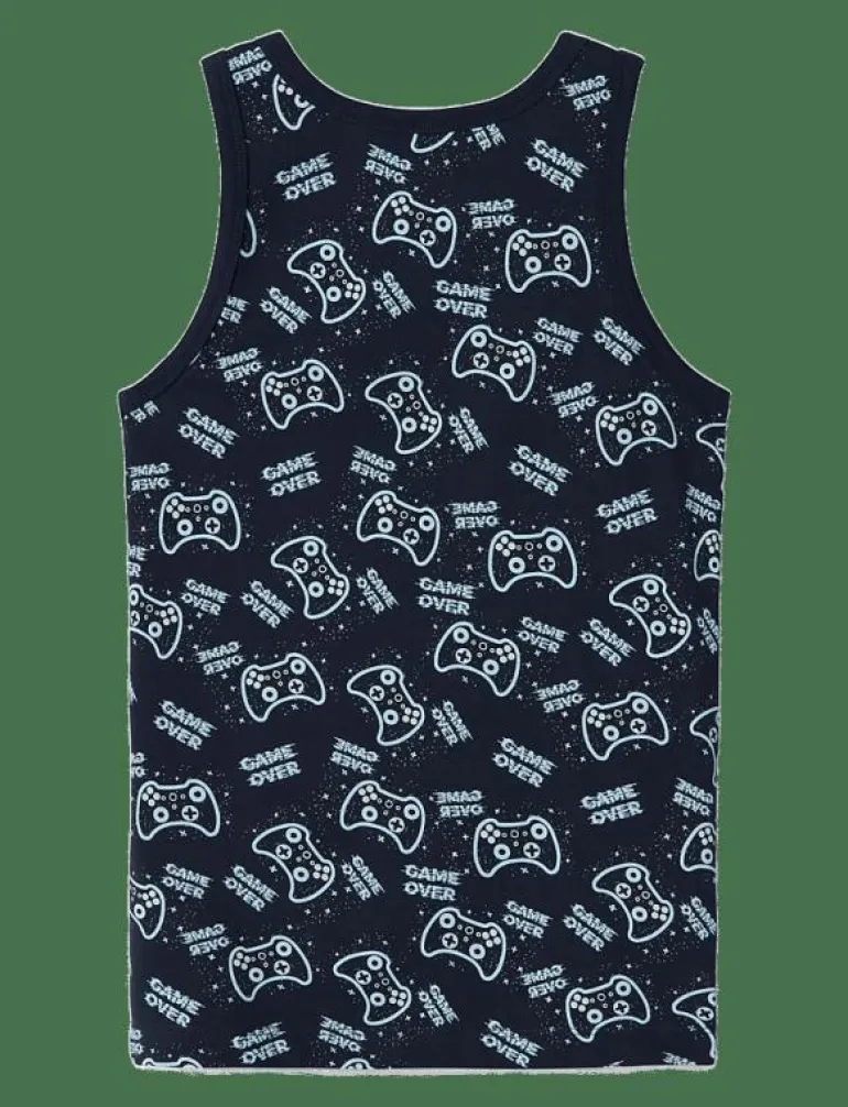 NKMTANK TOP 2P SAPPHIRE GAME NOOS - Ärmlösa