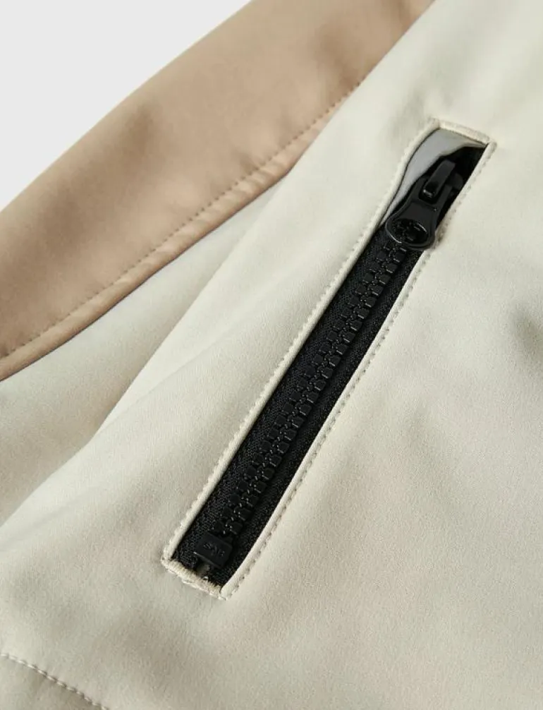NKNALFA08 SOFTSHELL JACKET BLOCK FO - Jackor