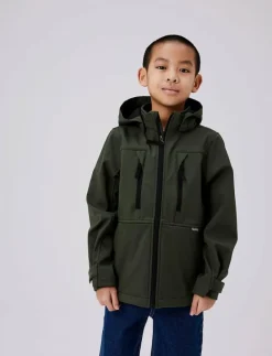NKNALFA08 SOFTSHELL JACKET SPORT FO NOOS - Jackor