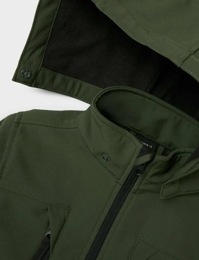 NKNALFA08 SOFTSHELL JACKET SPORT FO NOOS - Jackor