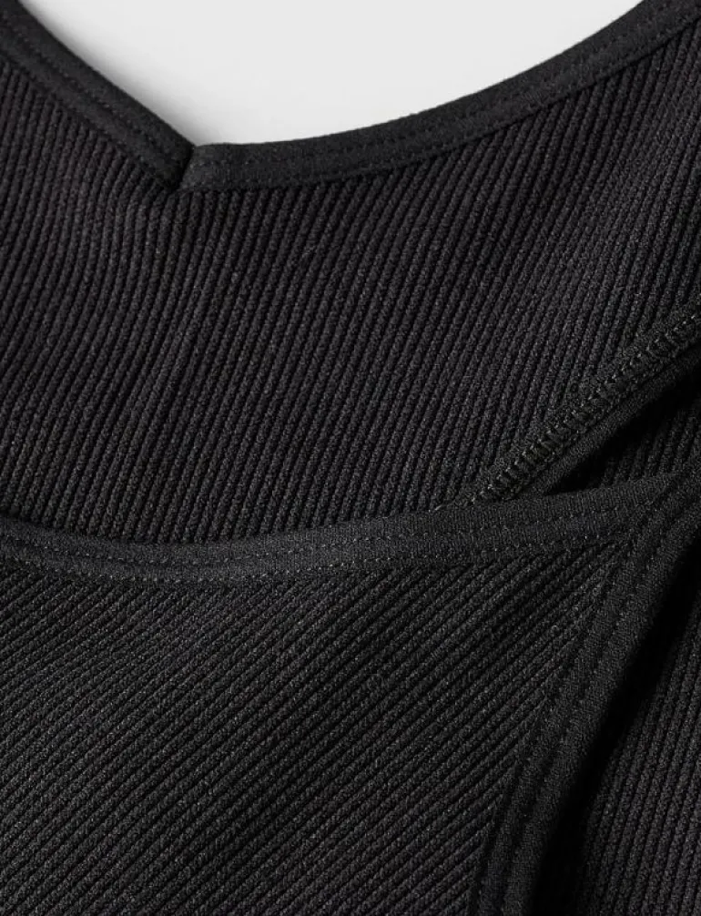 NLFKAILEY RIB BRALETTE 2PACK NOOS - Överdelar
