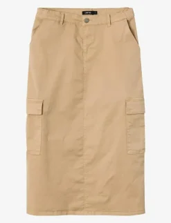 NLFTHILSE MIDI CARGO SKIRT - Maxikjol