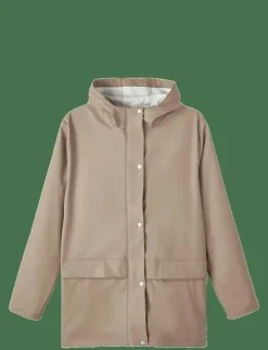 NLNDRY10 LONG RAIN JACKET FO - Jackor