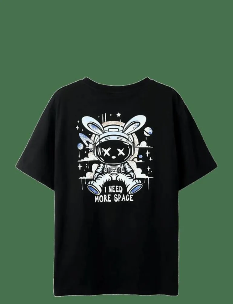 NLNRABSPACE SS L TOP - Kortärmade