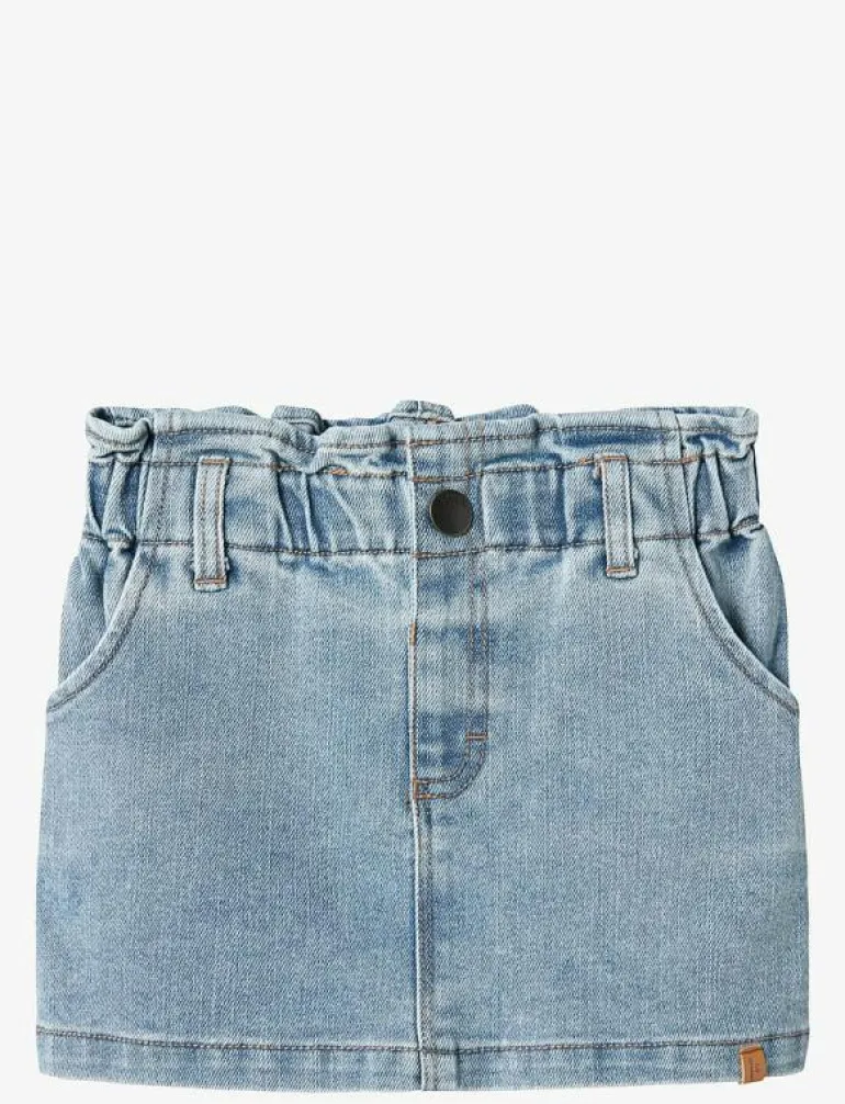 NMFDARLEE DNM SKIRT 2060-SE D LIL - Kort kjol