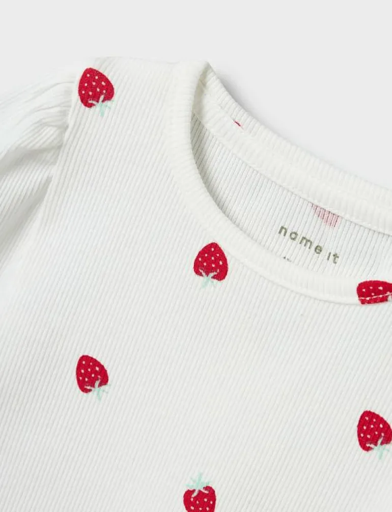 NMFJILLIE XSL SS TOP - Kortärmade