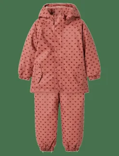 NMFLADRY10 SET AOP FO LIL - Regnställ