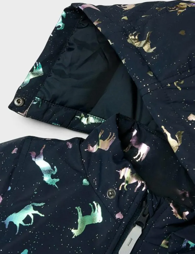 NMFMAXI PA JACKET FOIL AOP NOOS - Dunjackor & fodrade jackor