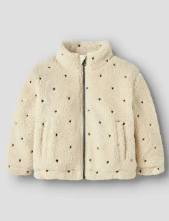 NMFNALO SHERPA LOOSE JACKET LIL - Jackor
