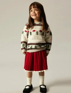NMFRALBO KNIT SKIRT - Kort kjol