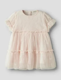 NMFROSETTA SS LOOSE DRESS LIL - Festklänningar
