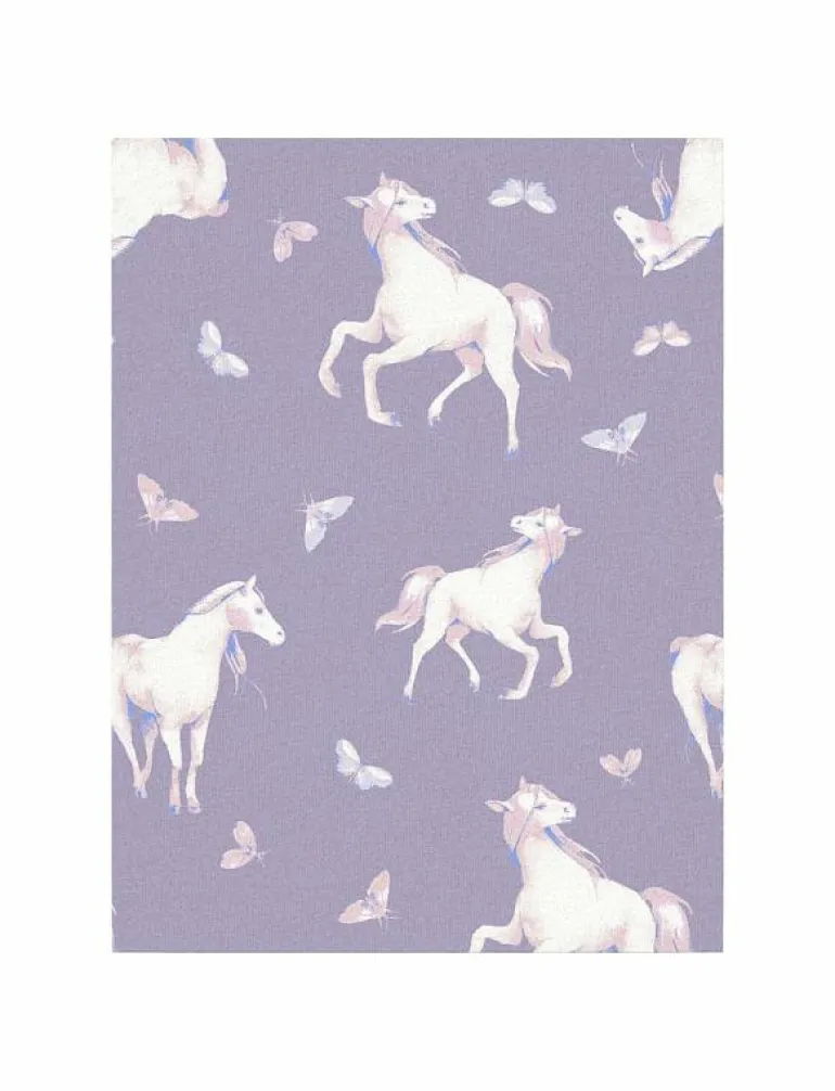 NMFTANK TOP 2P PASTEL LILAC HORSE NOOS - Överdelar