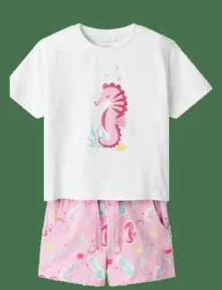 NMFZOSANNA NREG SHORTS SET - Set med kortärmad t-shirt