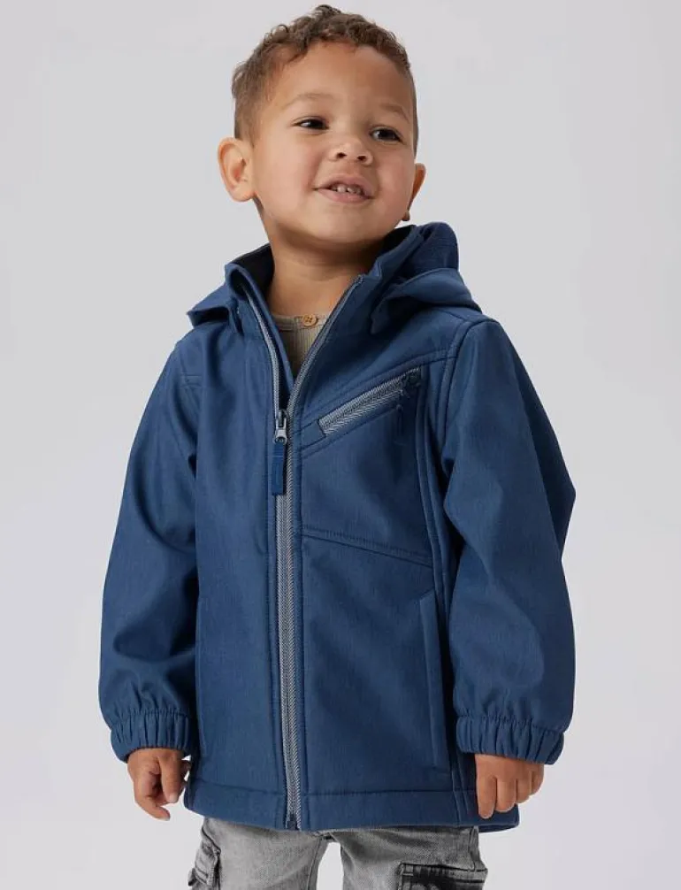 NMMALFA08 SOFTSHELL JACKET DYLAN FO - Jackor