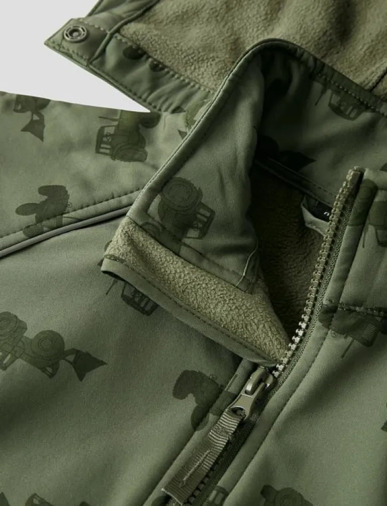 NMMALFA08 SOFTSHELL SUIT AOP 1FO NOOS - Overaller