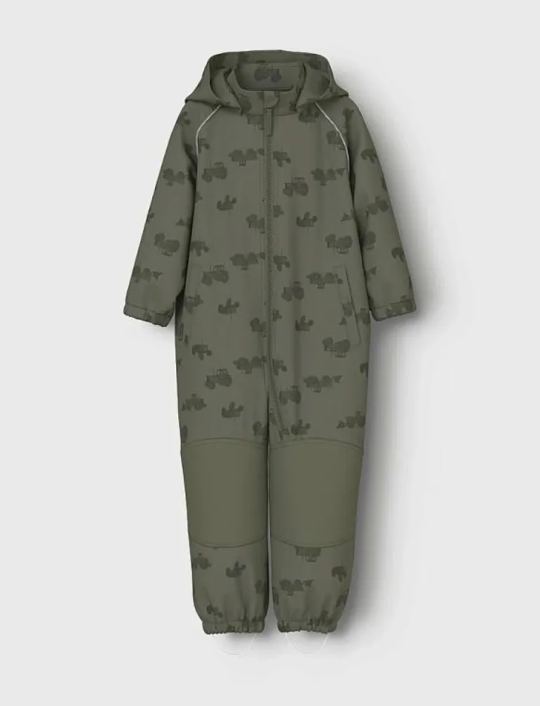 NMMALFA08 SOFTSHELL SUIT AOP 1FO NOOS - Overaller