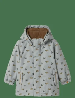 NMMLASNOW10 JKT FO AOP1 LIL - Vinterjacka