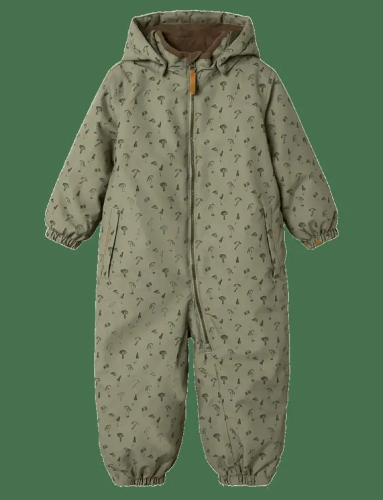 NMMLASNOW10 SNOWSUIT AOP FO LIL - Overaller