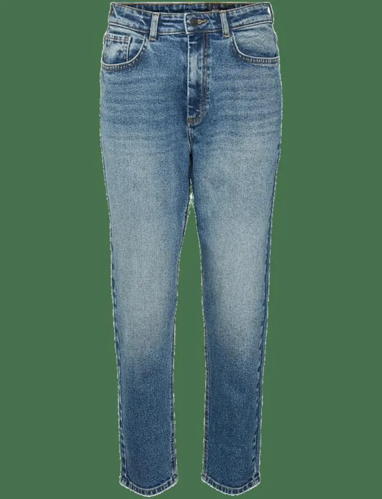 NMMONI HW STRAGHT ANK JEANS AZ221DB NOOS - Straight jeans