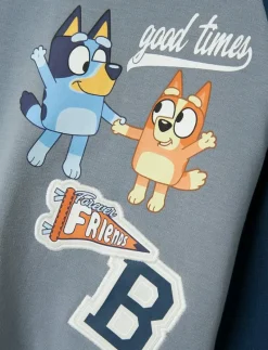 NMMSILAS BLUEY NREG SWEAT BRU SKY - Sweatshirts