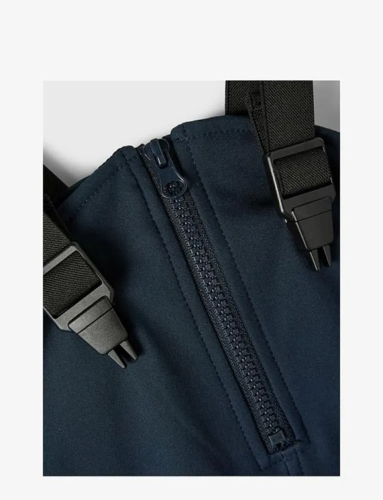 NMNALFA08 SOFTSHELL BIB PANT SOLID FO - Nederdelar