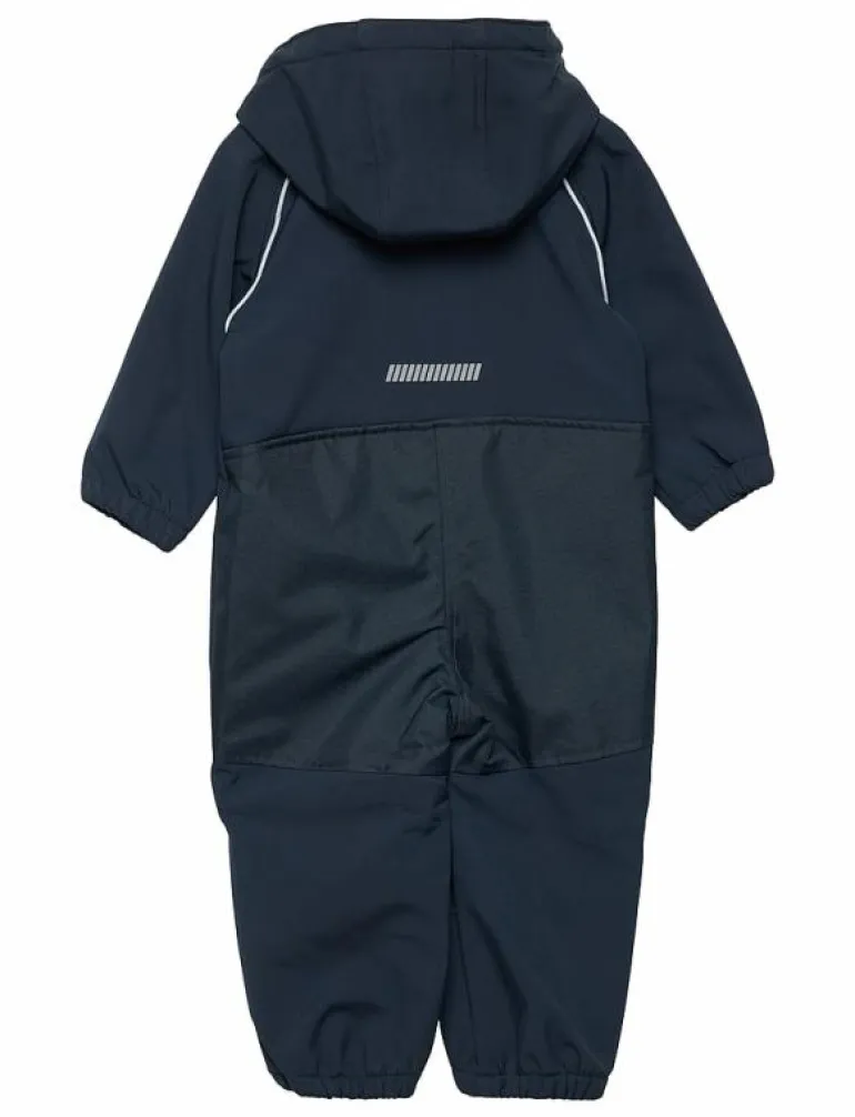 NMNALFA SOFTSHELL SUIT SOLID FO - Overaller