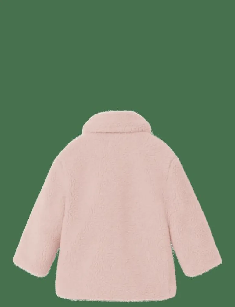 NMNNALO LONG SHERPA JKT SOLID LIL - Jackor