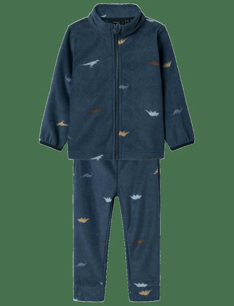 NMNSPEKTRA FLEECE SET AOP FO - Overaller