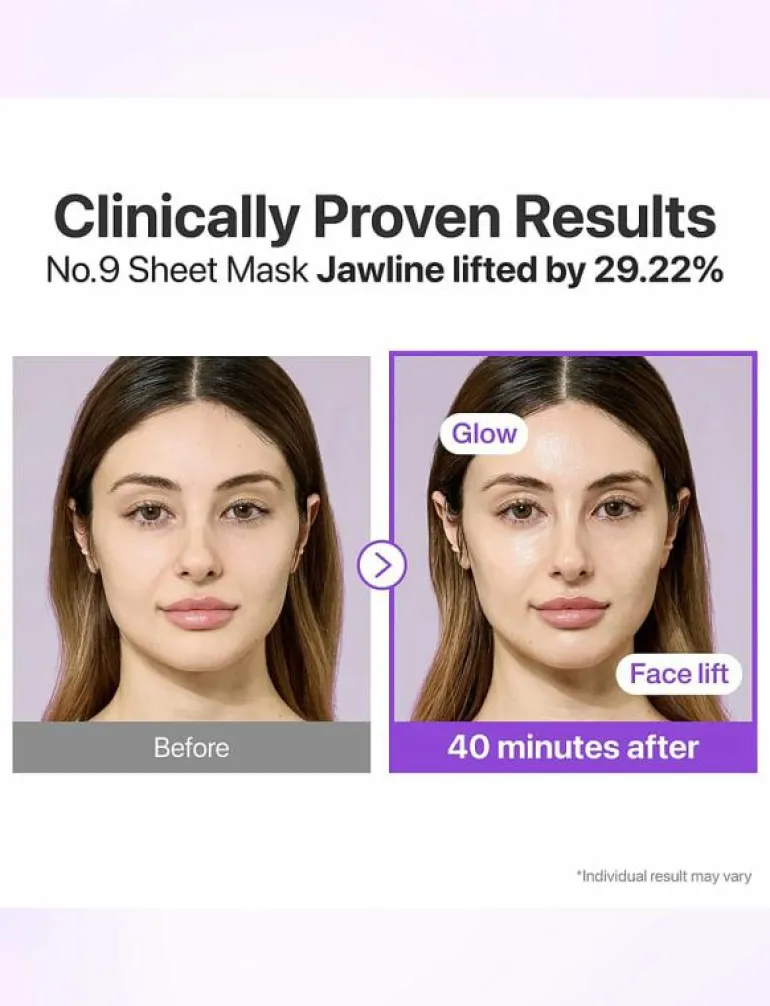 No.9 NAD Bio Lifting Full Cover Facial Mask - Ansiktsvård