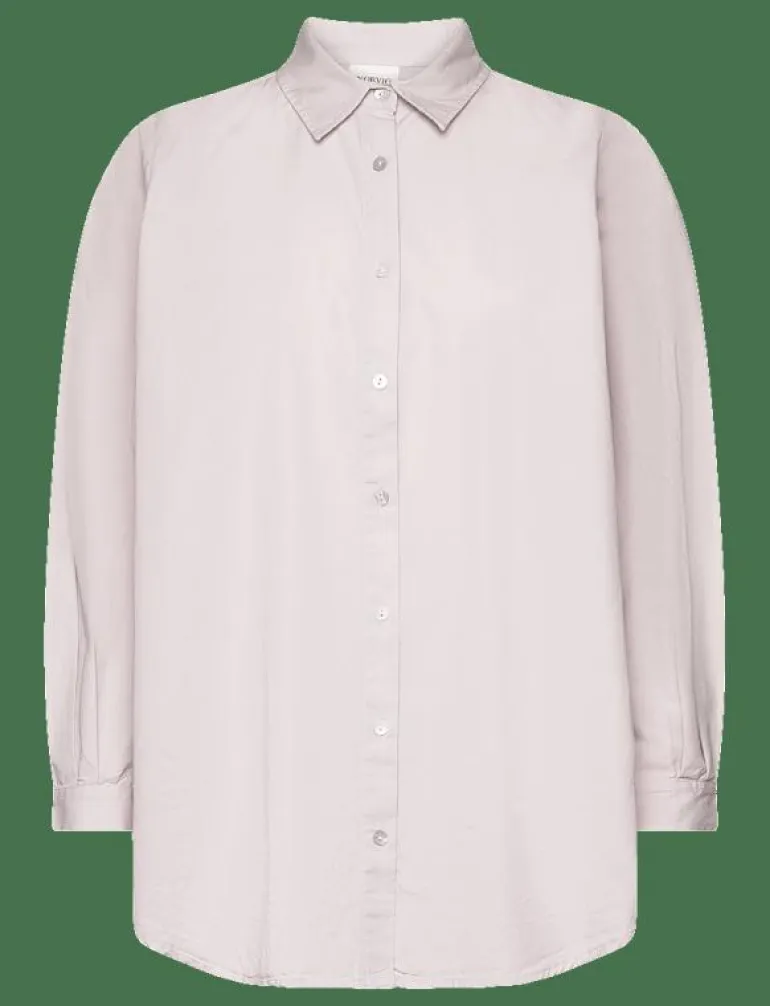 Noor Boyfriend Shirt - Långärmade
